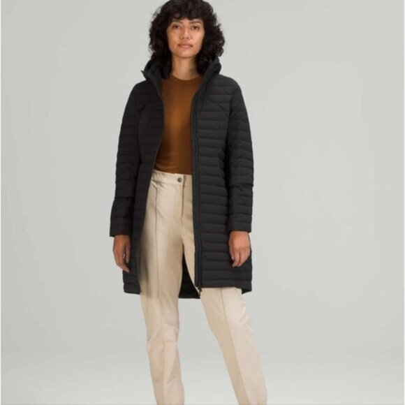 Lululemon Pack it Down Jacket *Long Black - Picture 1 of 16
